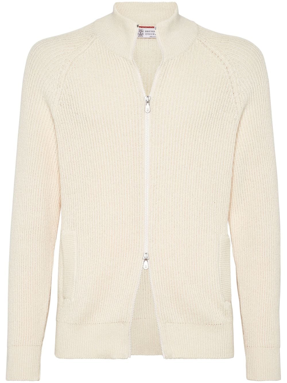 BRUNELLO CUCINELLI White 24SS Men's Sweater - High-Quality Fashion for Every Season