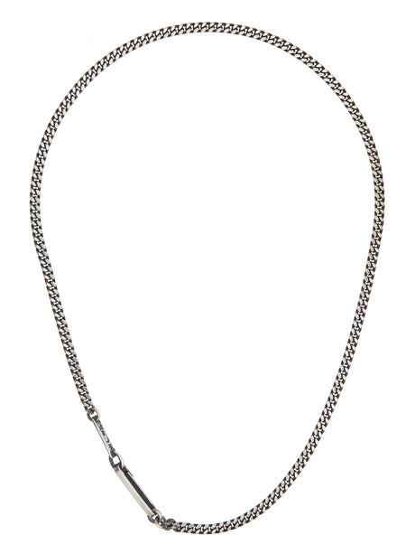 WERKSTATT:MUNCHEN Men's 48cm Silver Necklace