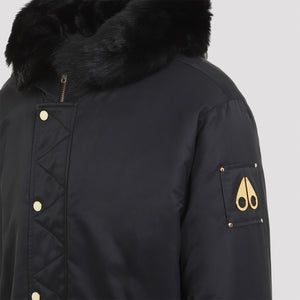 MOOSE KNUCKLES Denali Gold Bomber Jacket