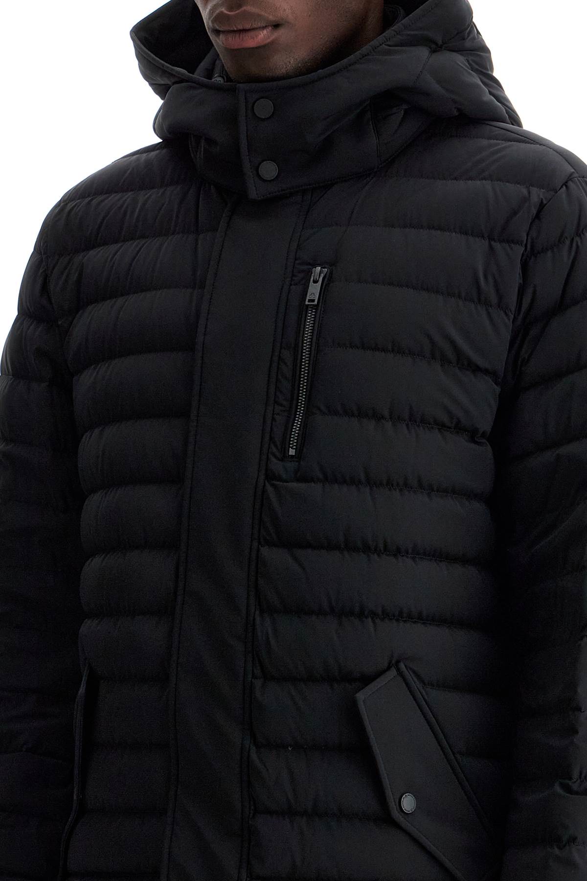 MOOSE KNUCKLES Greystone Active Flex Quilted Down Jacket