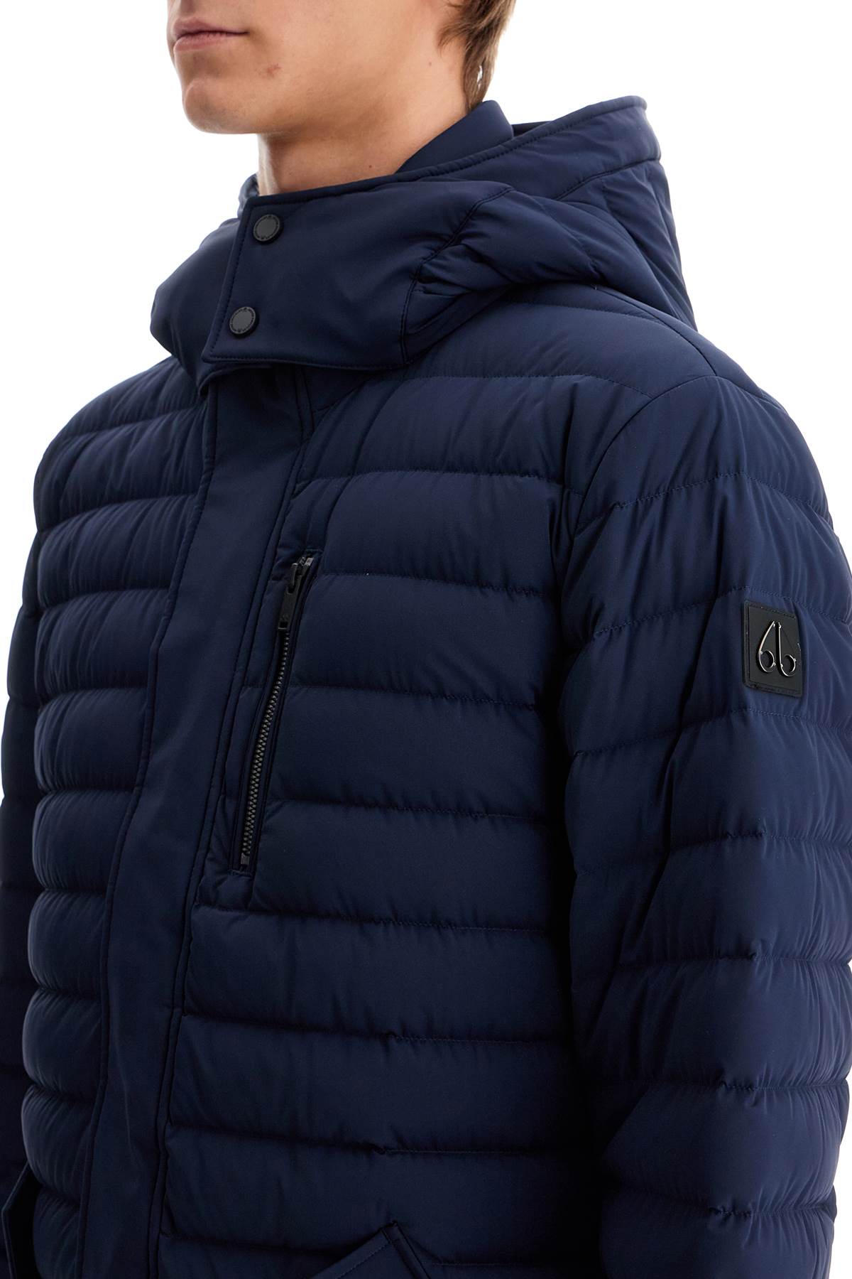 MOOSE KNUCKLES Greystone Active Flex Quilted Down Jacket