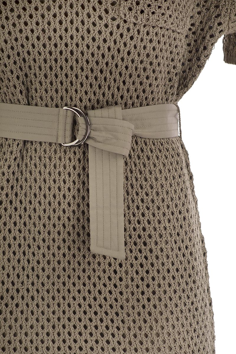 BRUNELLO CUCINELLI Versatile and Chic Women's Grey Midi Skirt - Perfect for Spring and Summer