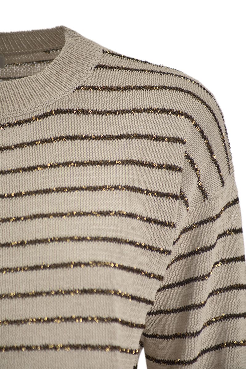 BRUNELLO CUCINELLI Elegant Beige 24SS Women's Sweater