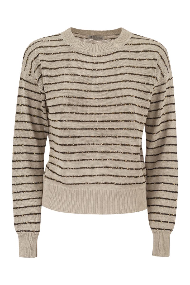 BRUNELLO CUCINELLI Elegant Beige 24SS Women's Sweater