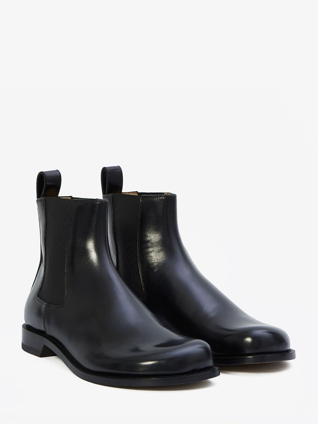 LOEWE Men's Black Campo Chelsea Boots for FW23
