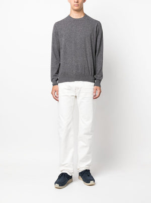 COLOMBO Men's 23FW Grey Sweater for Fall/Winter 2024