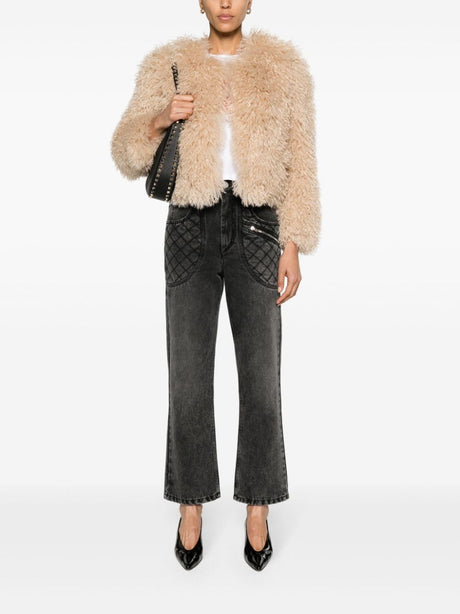 ISABEL MARANT Mini Faux Fur Jacket for Women