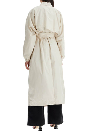 ISABEL MARANT ETOILE Elegant Flared Trench Coat with Belt