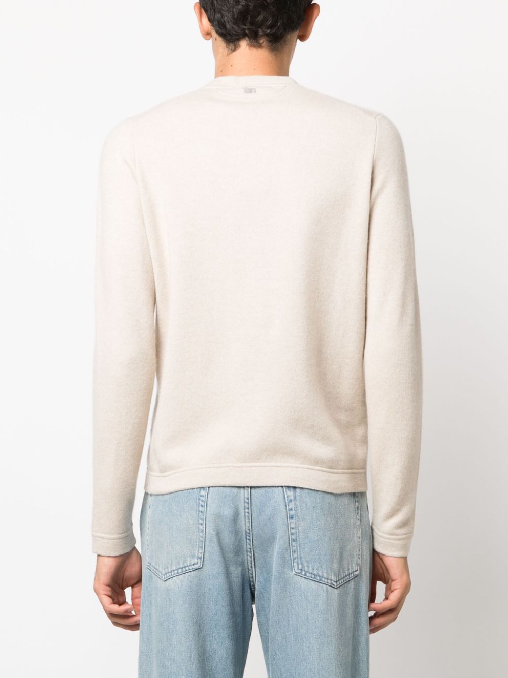 COLOMBO Men's 23FW Beige Sweater