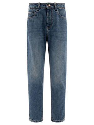 BRUNELLO CUCINELLI Authentic Baggy Mid-Rise Jeans