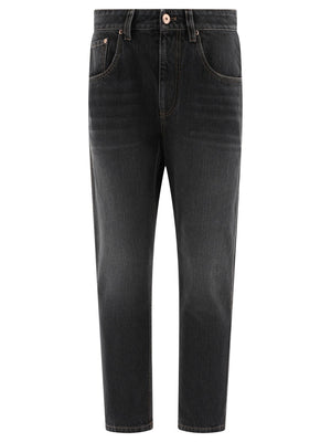 BRUNELLO CUCINELLI AUTHENTIC DENIM Jeans WITH SHINY BARTACK
