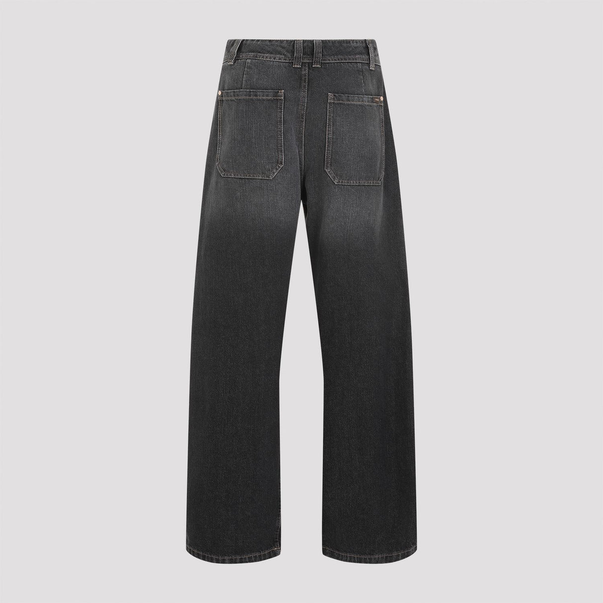 BRUNELLO CUCINELLI High-Rise Wide-Leg Denim Jeans