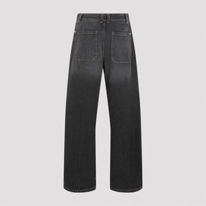 BRUNELLO CUCINELLI High-Rise Wide-Leg Denim Jeans