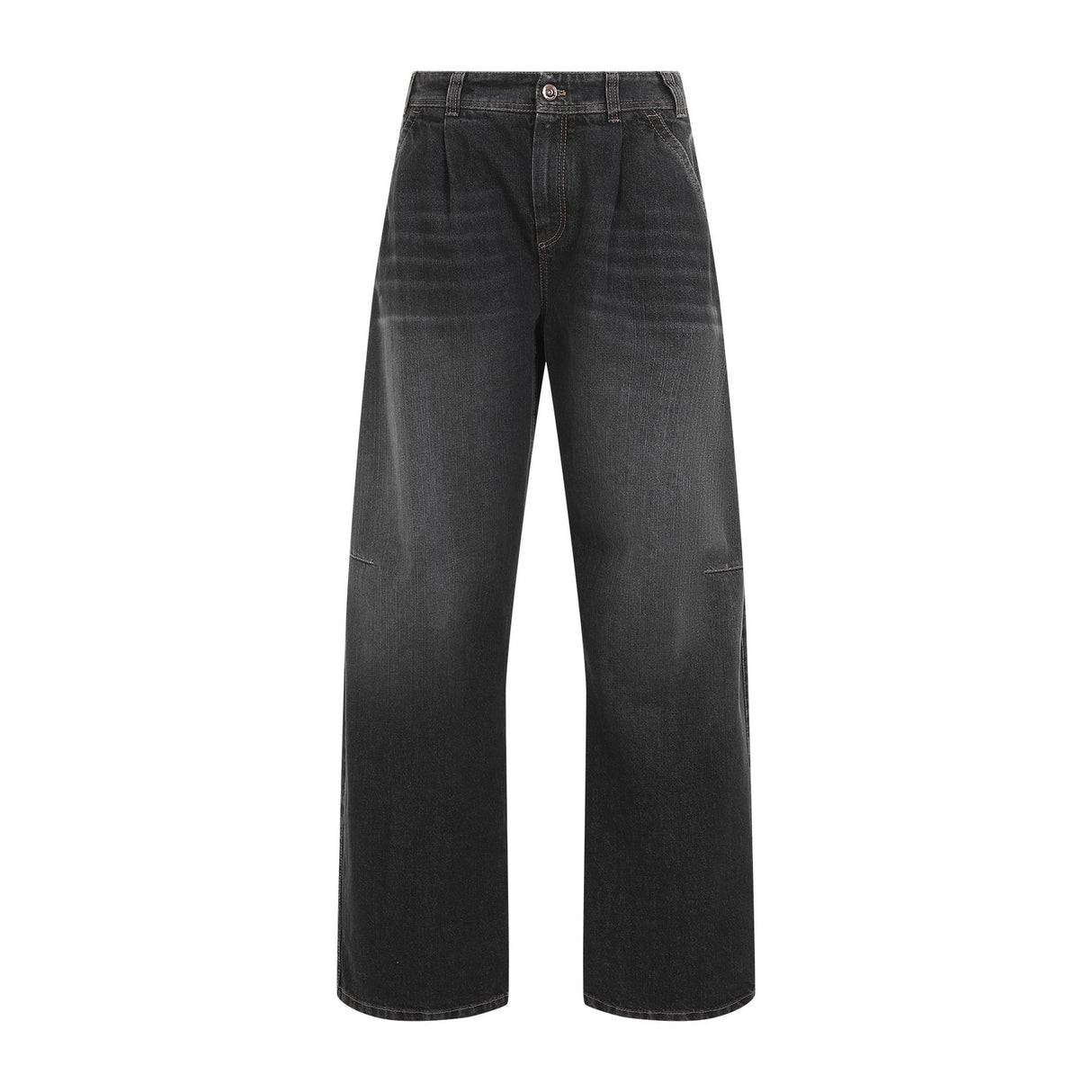 BRUNELLO CUCINELLI High-Rise Wide-Leg Denim Jeans