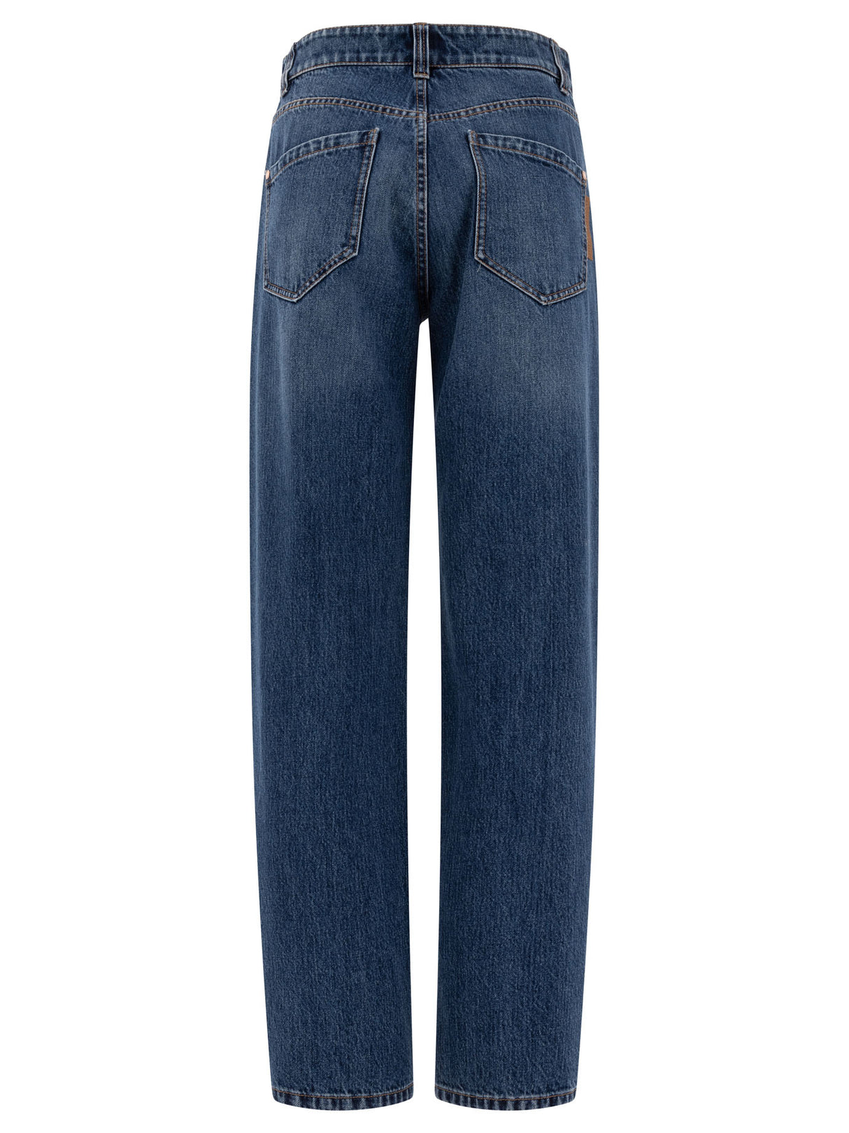 BRUNELLO CUCINELLI Loose Straight-Leg Jeans for Women - High Rise Fit