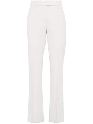 BRUNELLO CUCINELLI Embellished Elegance Trousers with Monili Details