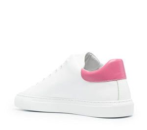 LOVE MOSCHINO Embroidered Logo White Sneaker for Women