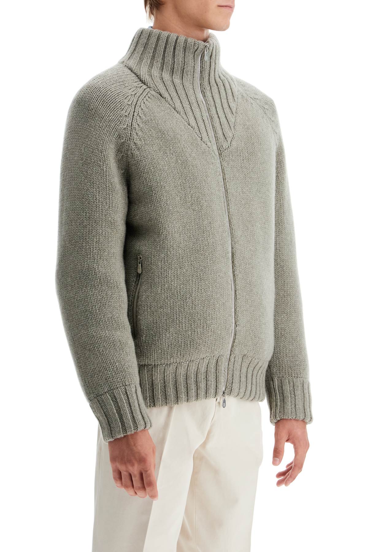 BRUNELLO CUCINELLI Luxury Cashmere Down Cardigan Jacket