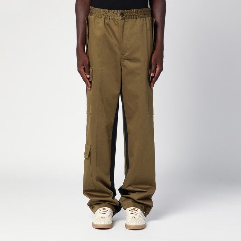 WALES BONNER Wide Fit Cotton Trousers