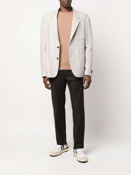 COLOMBO Luxurious Men's Sulfur Roundneck Sweater for FW22