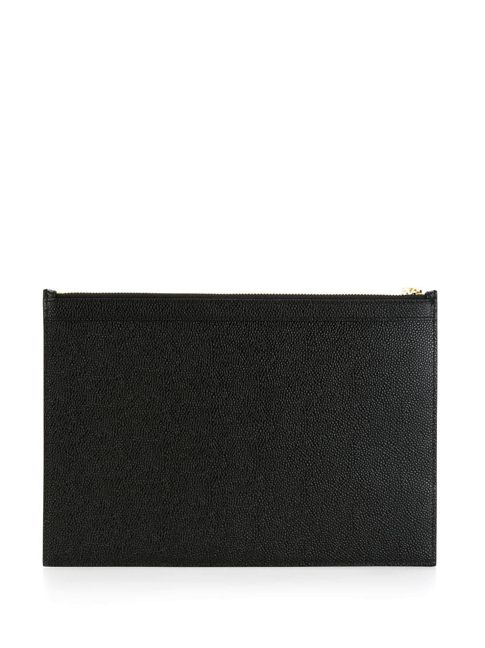 THOM BROWNE Mini Leather Document Holder