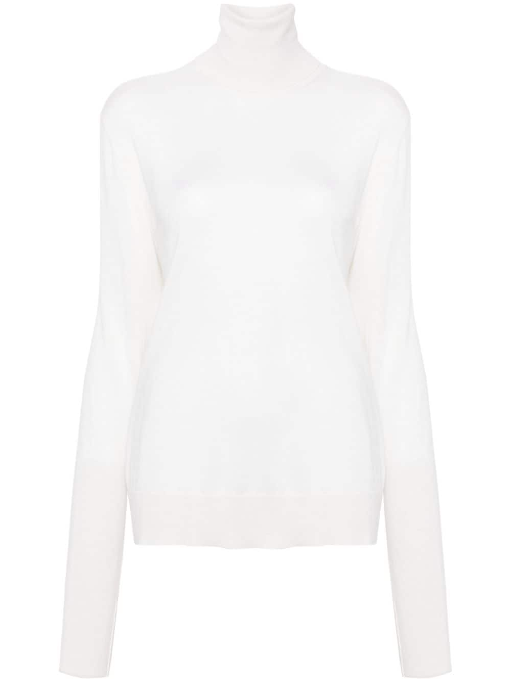 FABIANA FILIPPI Cashmere-Silk Roll Neck Sweater for Women