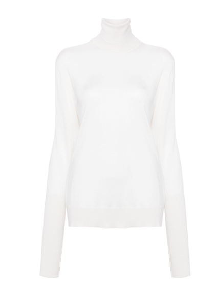 FABIANA FILIPPI Cashmere-Silk Roll Neck Sweater for Women