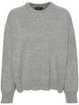 FABIANA FILIPPI Sequin-Embellished Wool Sweater with Mock Neck for Women