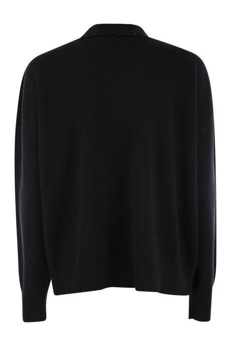 FABIANA FILIPPI Sequin-Embellished Crew-Neck Sweater