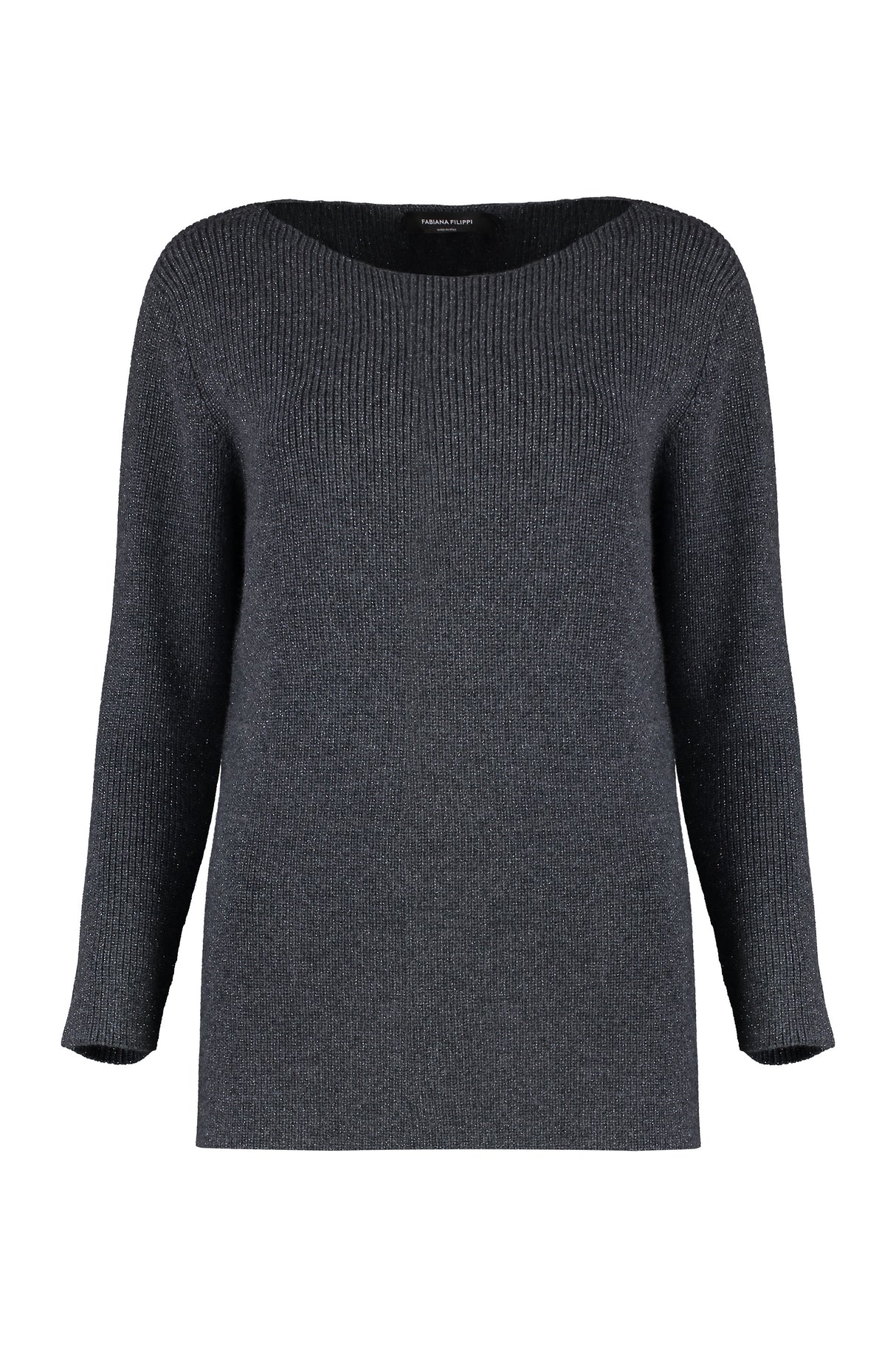 FABIANA FILIPPI Lurex Long Sleeve Sweater