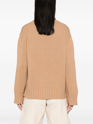 FABIANA FILIPPI Wool and Silk Blend Turtleneck Sweater