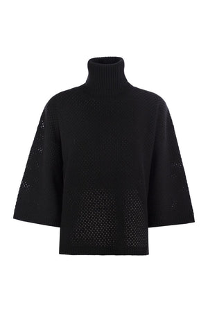 FABIANA FILIPPI Platinum Over Turtleneck Sweater