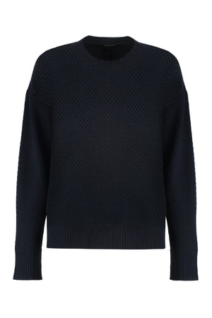 FABIANA FILIPPI Elegant Wool-Blend Crew-Neck Sweater - Fall Winter 2024