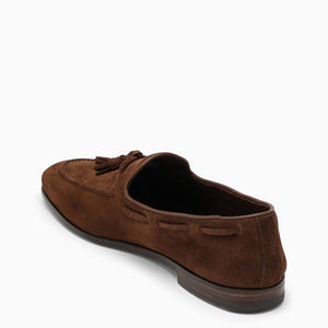 CHURCH'S Suede Loafer with Tassels - Size 9