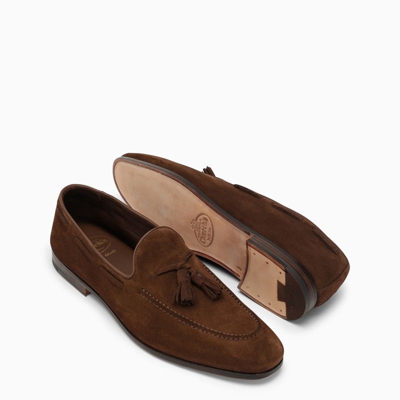 CHURCH'S Suede Loafer with Tassels - Size 9