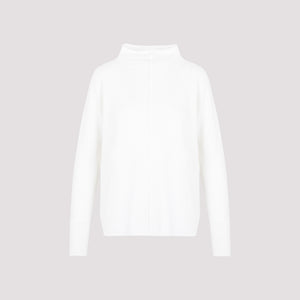 TOM FORD Luxurious White Cashmere Knit Top - FW22 Collection