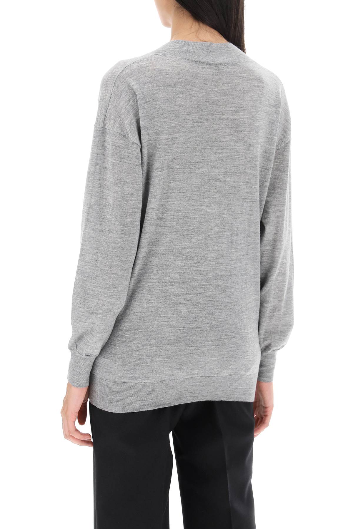 TOM FORD Cashmere & Silk Blend Sweater - Relaxed Fit, Size S