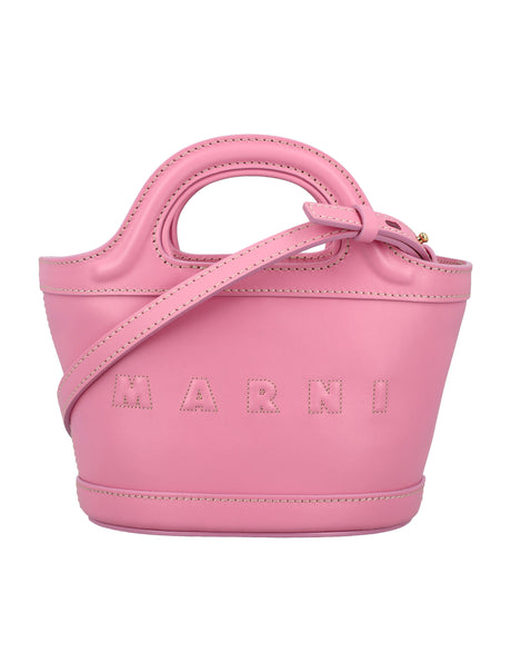 MARNI Mini Tropicalia Leather Handbag