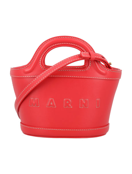 MARNI Tropicalia Mini Leather Handbag