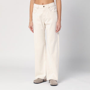 BRUNELLO CUCINELLI Wide Denim Trousers for Women