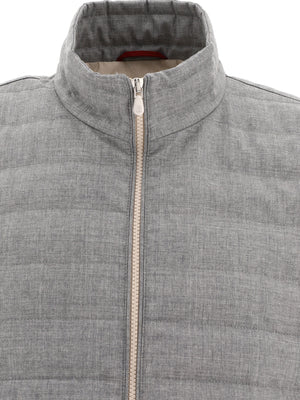 BRUNELLO CUCINELLI Grey Men's 24SS Jacket