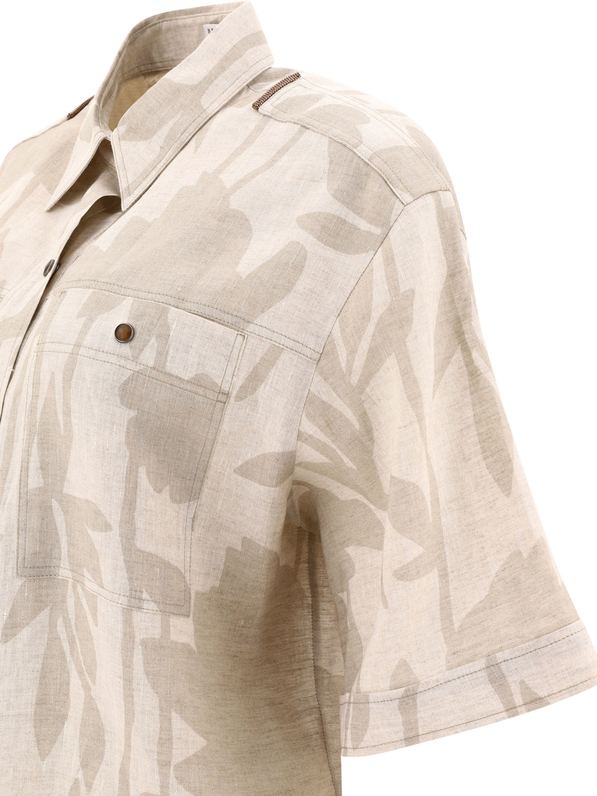 BRUNELLO CUCINELLI Elegant Beige Women's Shirt - 2024 Fashion Must-Have