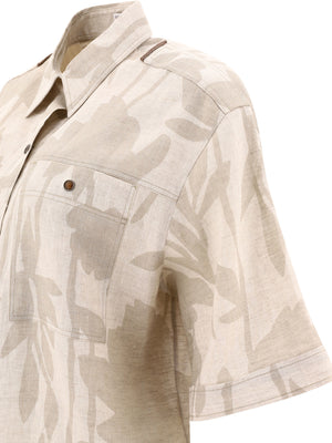 BRUNELLO CUCINELLI Elegant Beige Women's Shirt - 2024 Fashion Must-Have