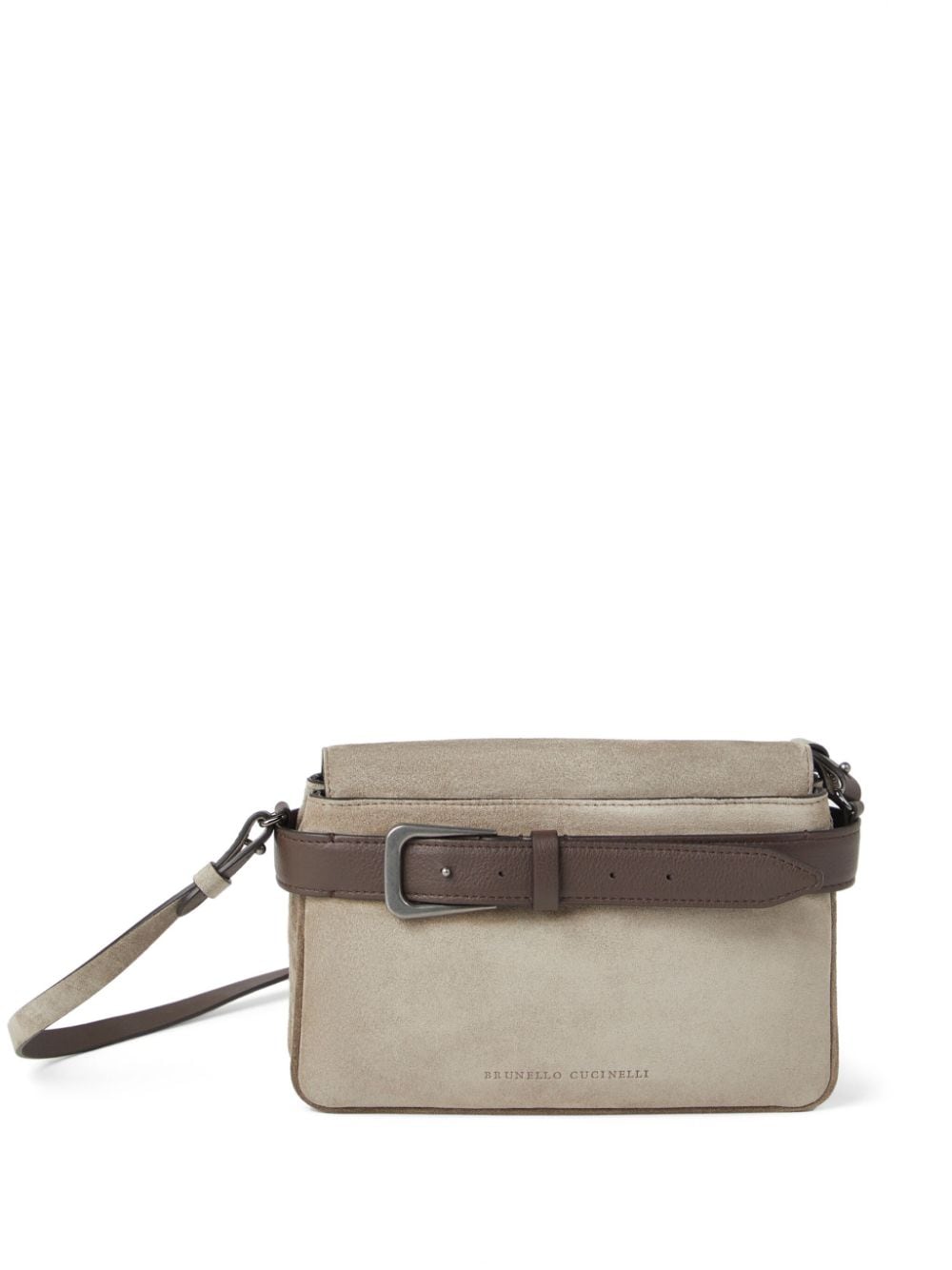 BRUNELLO CUCINELLI Mini Suede Shoulder Handbag