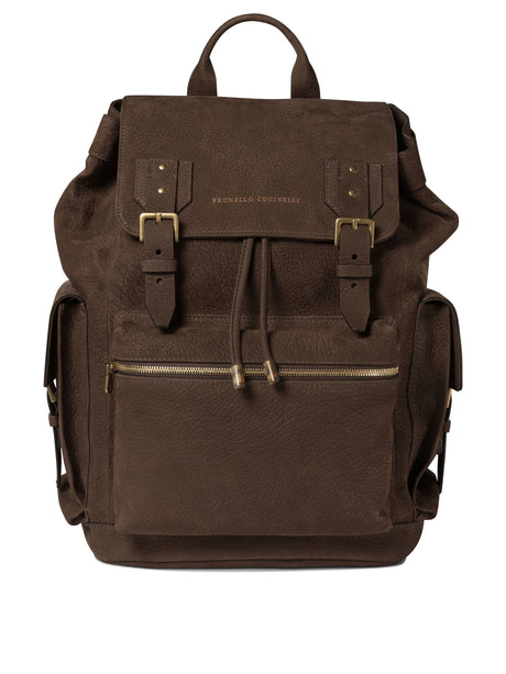 BRUNELLO CUCINELLI Refined Mini Backpack - 36x45x22 cm