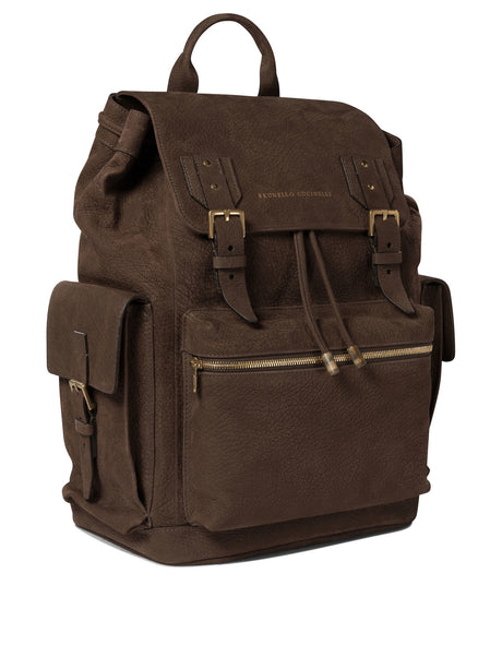 BRUNELLO CUCINELLI Refined Mini Backpack - 36x45x22 cm