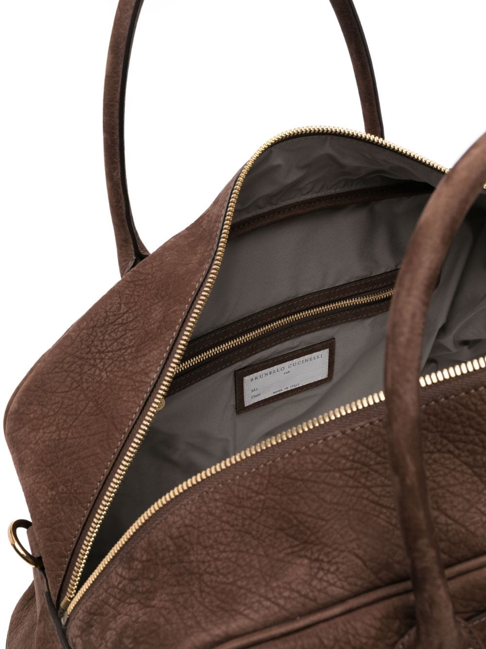 BRUNELLO CUCINELLI BORSA WEEKENDER IN NABUK