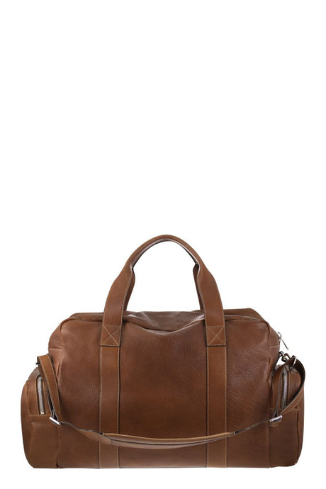 BRUNELLO CUCINELLI Luxury Grained Calfskin Handbag – W 57 x H 35 x D 26 cm
