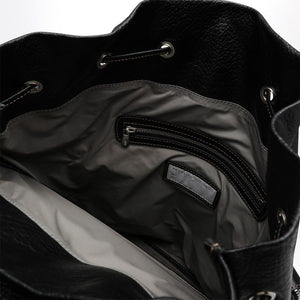 BRUNELLO CUCINELLI Sleek Leather Backpack for Men - FW24 Collection