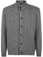 HERNO Men's Stylish Cardigan in Grey